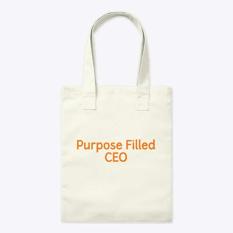 Purpose Filled Canvas Tote