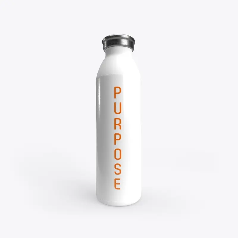 Purpose Steel Water Bottle